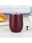 T 12OZ 12OZ Şarap Tumbler Yumurta Şekli Bira Bardağı 304 Paslanmaz Çelik Kupalar Mühürlü Kapaklı Çift Duvar Kahve Kupa (Yurt Dışından) 1