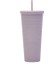 Taro Mor 00 710ML 700ML 24OZ Çivili Bardak Bardak Çift Duvar Plastik Siyah Altın Yağ Kaygan Degrade Pembe Bling Çivili Pipetli Bardak (Yurt Dışından) 1