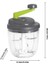 Kıyıcı Manuel Doğrayıcı Sebze Dilimleme Kesici Et Kıyma Sarımsak Kıyıcı Konteyner ile Mutfak Robotu Çok Fonksiyonlu El Çekme Blender (Yurt Dışından) 4