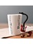 Kırmızı Gitar 02 250 ml Yenilik Müzik Notu Fincan Seramik Gitar Kahve Kupalar Kişilik Çay/süt/meyve Suyu/limonlu Su Şişesi Noel Doğum Günü Hediyesi (Yurt Dışından) 1