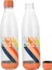110ML Büyük Kapasiteli Su Şişesi 1000ML Plastik Çift Duvar Akrilik Çay Kahve Mat Bardak Bardak Içme Kapaklı Şişe Saman (Yurt Dışından) 1