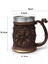600 ml D Gösterisi Olarak Iskandinav Mitolojisinde Odin ve Thor Viking Bira Kupa Stein Tankard Paslanmaz Çelik Astar ile Iskandinav Geleneği Kahve Kupa Içecek Fincan 20O (Yurt Dışından) 5