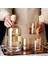 Grı 300 ml Jınyoujıa Iskandinav Cam Sürahi Su Sürahi Ahşap Kapaklı Su Isıtıcısı Içme Bardağı Çaydanlık Meyve Suyu Sürahisi Ev Drinkware (Yurt Dışından) 2