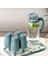 Pk-4pcs Yeni Büyük Kapasiteli Cam Serin Su Isıtıcısı Yüksek Sıcaklığa Dayanıklı Soğuk Su Isıtıcısı Cam Seti Suyu Su Isıtıcısı Soğuk Su Bardağı Su Sürahisi (Yurt Dışından) 4