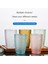 Amber Akrilik Bardak Yaratıcı Şeffaf Su Bardağı Renkli Bira Bardağı Bira Içme Bardağı Mutfak Aksesuarları Damla Dayanıklı Çay Bardağı Drinkware (Yurt Dışından) 4