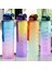 B Pipetli 1000 ml 1 Litre Su Şişesi Büyük Kapasiteli Spor Su Şişesi Sızdırmaz Içme Şişesi Açık Seyahat Spor Salonu Su Şişesi Drinkware (Yurt Dışından) 2
