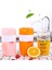 Pembe Taşınabilir Manuel Narenciye Sıkacağı Limon Portakal Meyve Sıkacağı Sağlıklı Yaşam Içme Sıkacağı Makinesi 300 ml Portakal Suyu Bardağı (Yurt Dışından) 4