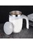 Kahve Rengi 380 ml Gıanxı Otomatik Kendi Kendini Karıştıran Manyetik Kupa Dönen Ev Ofis Seyahat Paslanmaz Çelik Blender Akıllı Mikser Kahve Karıştırma Bardağı (Yurt Dışından) 1