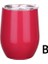 B 12OZ 12OZ Şarap Tumbler Metal Saman ve Fırça ile Paslanmaz Çelik Su Şişesi Seyahat Kahve Kupaları Yumurta Şekilli Bardak Prarty Hediye Için (Yurt Dışından) 1