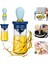 2 Adet Radom Renk Mutfak Silikon Yağı Şişesi Pişirme Barbekü Izgara Yağı Fırça Dağıtıcı Pasta Biftek Yağı Fırçaları Mutfak Pişirme Barbekü Aracı (Yurt Dışından) 2