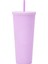 Açık Mor 710ML 700ML 24OZ Çivili Bardak Bardak Çift Duvar Plastik Siyah Altın Yağ Kaygan Degrade Pembe Bling Çivili Pipetli Bardak (Yurt Dışından) 2