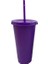 Derin Mor L Yeniden Kullanılabilir Içme Şişesi Su Pipetli Şişe Kahve Fincanı Süt Suyu Kupalar Su Bardakları Içme Bardağı Drinkware (Yurt Dışından) 1