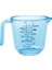 No.2 600 ml Şeffaf Plastik Ölçme Bardak Çok Ölçüm Pişirme Pişirme Aracı Sıvı Ölçü Sürahi Konteyner (Yurt Dışından) 1
