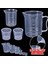 Turuncu Plastik Ölçüm Kabı Hafif Dayanıklı Pişirme Kabı 20ML 30ML 50ML 250ML 500ML 1000ML Taşınabilir Ölçüm Kabı Terazi Araçları (Yurt Dışından) 4