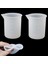1 Adet 7cm 1/2 Adet 100ML Şeffaf Ölçüm Kabı Ev Mutfak Pişirme Aracı Maatbeker Vloeistoffen Silikon Reçine Tutkal Araçları (Yurt Dışından) 2