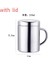 B3-400ML B Çift Duvar Paslanmaz Çelik Kahve Kapaklı Kupa Taşınabilir Fincan Seyahat Tumbler Sürahi Süt Çay Bardak Ofis Su Kupaları (Yurt Dışından) 3