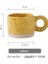 Sarı Yaklaşık 280 ml Yaratıcı Halka Kolu Seramik Kupa Şeker Renk Süt Kahve Fincanı Ofis Ev Drinkware Mikrodalga Fırın Çift Tutma Bardaklar Eğlenceli Kupalar (Yurt Dışından) 1