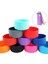 Kırmızı Şarap 12OZ-24OZ Şişe Kapağı Bardak 7.5cm Isı Yalıtımlı Alt Kapak 75MM Kaymaz Kol Bardak Silikon Taban Spor Kupası Kapağı (Yurt Dışından) 5
