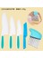 Bıçak Beş Parçalı Set Ev Tipi Patates Dilimleyici, Patates Cipsi Kesme Dalgası, Kurt Dişi Kesme Bıçağı, Patates Cipsi Modelleme Bıçağı, Çocuk Plastik (Yurt Dışından) 1