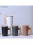 17 301-400 ml Iskandinav Ahşap Saplı Seramik Porselen Kupa Kahve Fincanları Edebi Su Çay Bardağı Süt Kupa Kahve Fincanı Drinkware Coffeeware Teaware (Yurt Dışından) 3