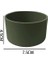 Ordu Yeşil 7.5cm 7.5/9cm Bardak Kapağı Spor Su Şişesi Kapağı Uzay Pot Silikon Kapak Kauçuk Alt Ped 32-40OZ Hidro Şişe Şişesi (Yurt Dışından) 1