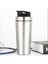 900ML Gümüş 700/900ML Shaker Protein Tozu Paslanmaz Çelik Su Şişesi Spor Salonu Vücut Geliştirme Spor Taşınabilir Shaker Mikser Büyük Kapasiteli Egzersiz (Yurt Dışından) 2