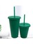 Derin Mor S Yeniden Kullanılabilir Içme Şişesi Su Pipetli Şişe Kahve Fincanı Süt Suyu Kupalar Su Bardakları Içme Bardağı Drinkware (Yurt Dışından) 3
