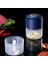 250 ml Beyaz 100 ML/250 ml Taşınabilir Elektrikli Sarımsak Ezici Dayanıklı Mini Kırıcı Kıyıcı USB Şarj Ezilmiş Sarımsak Zencefil Taze Biber (Yurt Dışından) 4