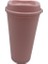 Pembe Bpa Ücretsiz Boş Düz Yeniden Kullanılabilir Plastik Kahve Fincanı Seyahat Kahve Kupa Sıcak Bardak Sıcak Içecek Bardağı To Go (Yurt Dışından) 1