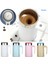 Mavi 450 ml USB Şarj Edilebilir Otomatik Kendini Karıştıran Manyetik Kupa Yaratıcı 304 Paslanmaz Çelik Akıllı Kahve Süt Mikser Karıştırma Fincan Blender Hediye (Yurt Dışından) 1
