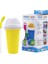Sarı Smoothies Bardak Dondurma Makinesi Hızlı Dondurulmuş Silikon Sıkma Hızlı Ezilmiş Fincan Dıy Milkshake Şişesi Slushy Ev Yapımı Soğutma Fincan (Yurt Dışından) 1