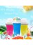 Sarı 350 ml Smoothie Kupası Soğutma Silikon Hızlı Soğutma Sihirli Sıkılabilir Bardak Çift Katmanlı Rüşvet Bardak Sıkılabilir Içme Bardağı (Yurt Dışından) 1