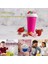 Sarı 350 ml Smoothie Kupası Soğutma Silikon Hızlı Soğutma Sihirli Sıkılabilir Bardak Çift Katmanlı Rüşvet Bardak Sıkılabilir Içme Bardağı (Yurt Dışından) 4