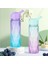 Mor Mavi Degrade 600ML 600ML Su Şişesi Uzay Kupası Yıldız Anason Açısal Degrade Saman Bardağı Açık Sızdırmaz Spor Su Isıtıcısı Içme Bardağı Su Şişesi (Yurt Dışından) 3