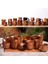 Beş Telli Bardak 50-200 ml Ahşap Büyük Göbek Bardak Japonya Tarzı Süt Su Kulplu Bardak Kahve Bira Çay Kupa El Yapımı Doğal Mutfak Bar Drinkware Bardak (Yurt Dışından) 4
