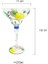 08 El Yapımı Renkli Avrupa Kadeh Bardak Yaratıcı Margarita 270 ml El Yapımı Renkli Yaratıcı Şarap Bardakları Şarap Bardakları Kokteyl Bardağı (Yurt Dışından) 4