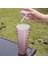 Balık Pulu Bardak 1 710ML 710ML/24OZ Balık Pulu Soğuk Bardak Çift Katmanlı Su Şişeleri Plastik Pipetli Bardak Yeniden Kullanılabilir Kahve Suyu Pipetli Kupa Bardak Noel Hediyeleri (Yurt Dışından) 5
