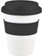08 400 ml Plastik Seyahat Kupa Isı Yalıtımlı Drinkware Su Bardağı Açık Seyahat Otel Silikon Kapaklı Fincan Anti-Sonbahar Kahve Fincanları 400 ml (Yurt Dışından) 1