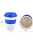 08 400 ml Plastik Seyahat Kupa Isı Yalıtımlı Drinkware Su Bardağı Açık Seyahat Otel Silikon Kapaklı Fincan Anti-Sonbahar Kahve Fincanları 400 ml (Yurt Dışından) 2
