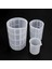 100ML 100/300/700ML Silikon Ölçüm Kabı Dıy Takı Yapımı Araçları Pişirme Araçları Epoksi Reçine Bardak Karışık Silikon Ölçü Kabı (Yurt Dışından) 3