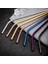 Düz Siyah 24 cm x 6 mm Içecek Pipetleri 304 Paslanmaz Çelik Soğuk Içme Kavisli Düz Uzun Pipet Fırçalı Drinkware Bar Parti Bardak Aksesuarları (Yurt Dışından) 4