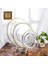 Stil 2 Solmuş Avrupa Tarzı Kristal Cam Plaka Yuvarlak Altın Boncuklar Batı Yemek Tabağı Ev Meyve Salatası Tabağı Düğün Boncuk Tabağı (Yurt Dışından) 3