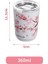 360ML 301-600ML Paslanmaz Çelik Kiraz Çiçeği Termal Kapaklı Kupa Çift Duvar Kahve Sızdırmaz Su Bardağı Seyahat Kamp Çay Tumbler Drinkware (Yurt Dışından) 1