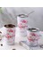 360ML 301-600ML Paslanmaz Çelik Kiraz Çiçeği Termal Kapaklı Kupa Çift Duvar Kahve Sızdırmaz Su Bardağı Seyahat Kamp Çay Tumbler Drinkware (Yurt Dışından) 2