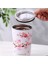 360ML 301-600ML Paslanmaz Çelik Kiraz Çiçeği Termal Kapaklı Kupa Çift Duvar Kahve Sızdırmaz Su Bardağı Seyahat Kamp Çay Tumbler Drinkware (Yurt Dışından) 5