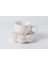 Stylea-White 301-400 ml 2 Adet/takım Seramik Kahve Kupalar Iskandinav Fincan Ayçiçeği Tabağı ile Süt Çay Bardağı Tepsi ile Doğum Günü Yeni Yıl Hediyeleri Masa Dekorasyonu (Yurt Dışından) 2