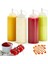 SARI-360ML 1 Adet Çeşni Sıkma Şişeleri 240/360/500/680ML, Ketçap Hardal Mayo Sıcak Soslar Zeytinyağı Şişeleri Mutfak Aletleri (Yurt Dışından) 3