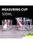 Şeffaf Renk 500ML Ölçüm BARDAĞI500ML Pişirme Mutfak Ölçme Araçları Ölçme Kabı Ölçekli Plastik ml Bardak Süt Çay Mağazası Özel (Yurt Dışından) 2