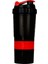 Kırmızı 500ML 3 Katmanlar Shaker Protein Şişesi Toz Shake Kupası Su Şişesi Plastik Karıştırma Kabı Vücut Geliştirme Egzersiz Şişesi (Yurt Dışından) 1