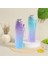 Stil B-Yeşil 800ML 800-900ML 800-900ML Spor Su Şişesi Motivasyon Su Şişesi Sızdırmaz Içme Şişeleri Açık Seyahat Spor Salonu Fitness Mutfak Için Sürahiler (Yurt Dışından) 4